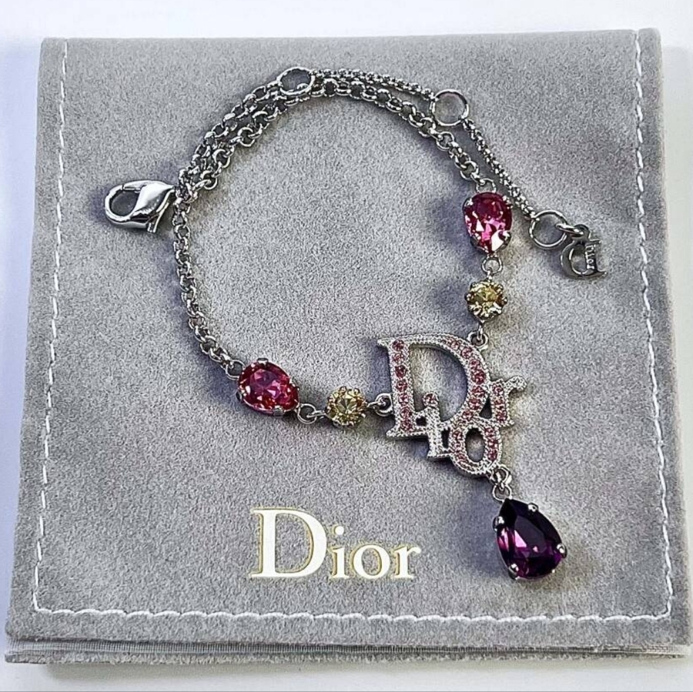 Like New Christian Dior Stunning Logo Bracelet! - Picture 3 of 14